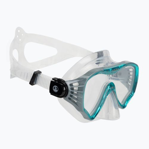 Set de snorkeling AQUASTIC Jetty mască + tub + labe albastru