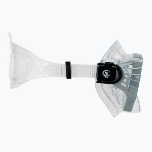 Set de snorkeling AQUASTIC Jetty mască + tub + labe albastru