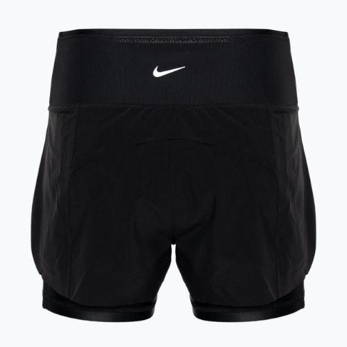 Pantaloni scurți de alergare pentru femei Nike Dri-Fit Swift Mid-Rise 3" 2IN1