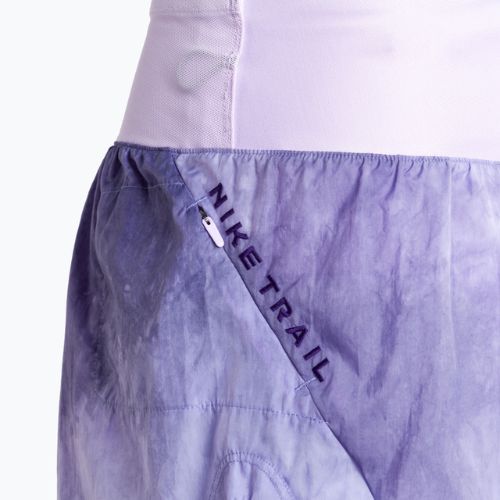 Pantaloni scurți de alergare pentru femei Nike Trail Repel 3" lilac bloom/court purple/court purple