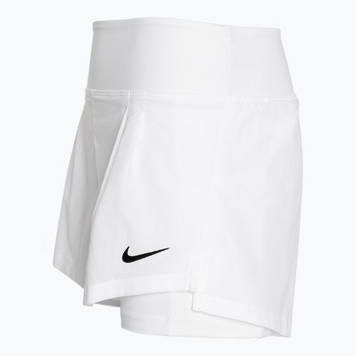 Pantaloni scurți de tenis pentru femei Nike Court Dri-Fit Advantage white/white/black
