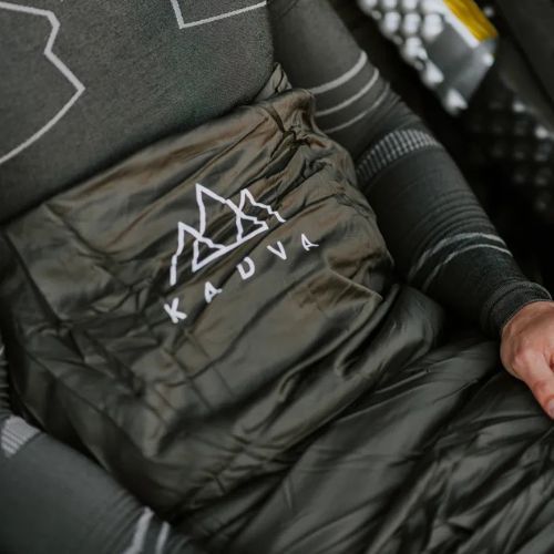 Sac de dormit KADVA Mumio L stânga negru