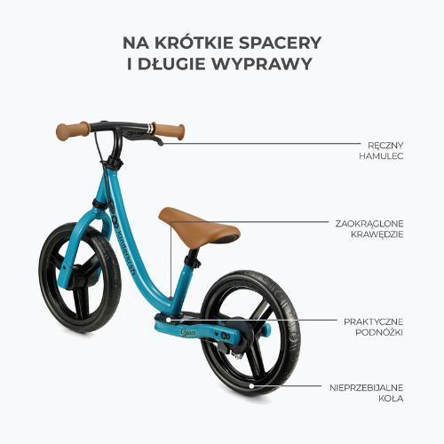 Kinderkraft bicicletă de cross-country Space albastru închis