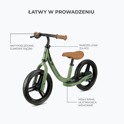 Kinderkraft bicicletă de cross-country Space verde