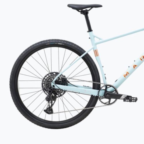 Bicicletă gravel Marin DSX 3 700C matte light blue/orange/chrome