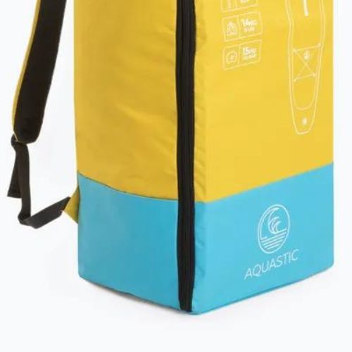 Rucsac pentru placă SUP AQUASTIC Touring 12'6" galben
