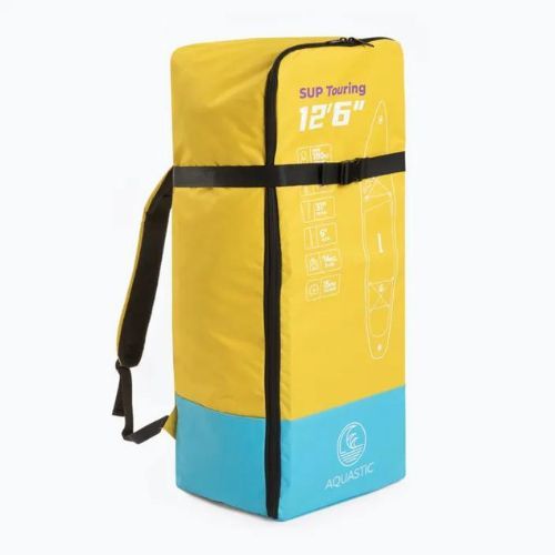 Rucsac pentru placă SUP AQUASTIC Touring 12'6" galben