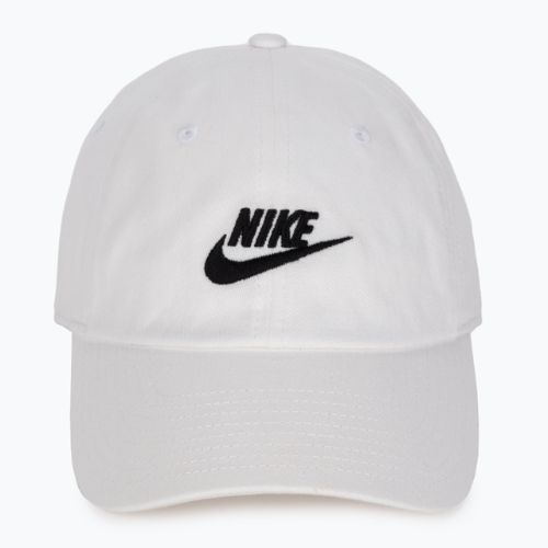 Șapcă Nike Club Unstructured Futura Wash white/black
