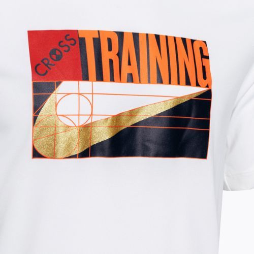 Tricou de antrenament pentru bărbați Nike Dri-Fit Training white