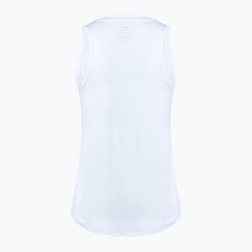 Tank top de antrenament pentru femei Nike One Classic Dri-Fit white/black