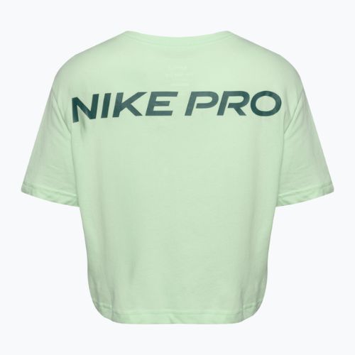 Tricou de antrenament pentru femei Nike Pro Dri-Fit Cropped vapour green