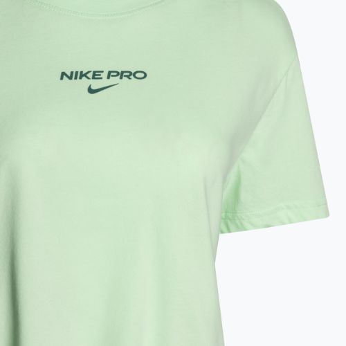 Tricou de antrenament pentru femei Nike Pro Dri-Fit Cropped vapour green