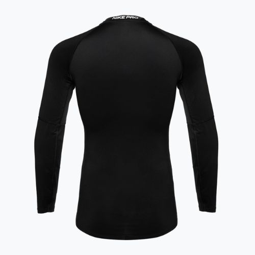 Longsleeve de antrenament pentru bărbați Nike Pro Dri-Fit Tight Fitness black/white