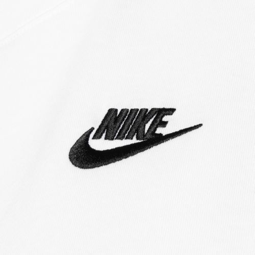 Tricou pentru femei Nike Sportswear Club Essentials white/black