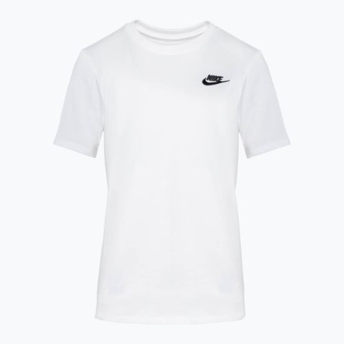 Tricou pentru femei Nike Sportswear Club Essentials white/black