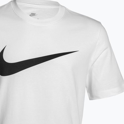 Tricou pentru bărbați Nike Sportswear Swoosh white/black