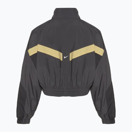 Jachetă pentru femei Nike Sportswear Woven dark smoke grey/black