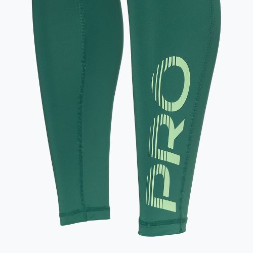 Colanți de antrenament pentru femei Nike Pro Dri-FIT Mid-Rise 7/8 Graphic bicoastal/vapour green/white