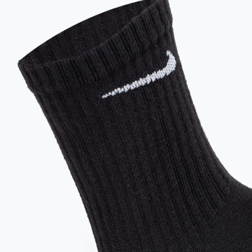 Șosete Nike Everyday Cushioned Crew 3 perechi  black/white