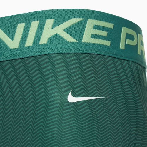 Pantaloni scurți de antrenament pentru femei Nike Pro Dri-Fit Mid-Rise 3" Printed bicoastal/white