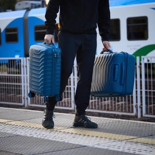 Geantă de voiaj de cabină KADVA Sancho 38 l albastră
