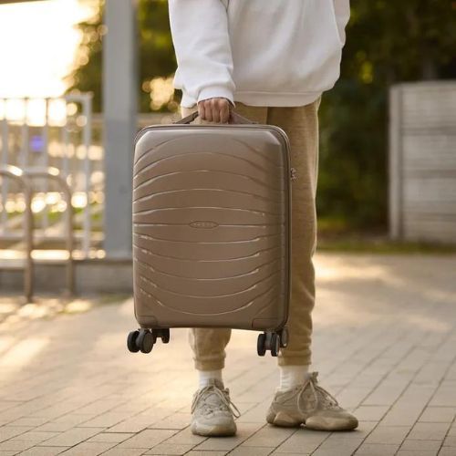 Geantă de voiaj de cabină KADVA Brava 40 l bej