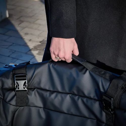 Geantă de voiaj mare KADVA Lazio 102 l neagră