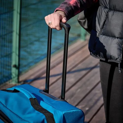 Valiză de călătorie mare KADVA Lazio 102 l albastră
