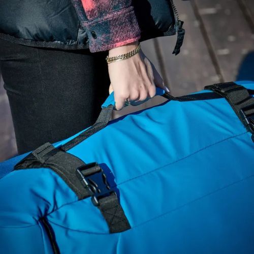 Valiză de călătorie mare KADVA Lazio 102 l albastră