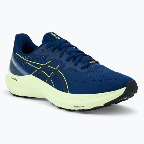 Încălțăminte de alergare pentru bărbați ASICS GT-2000 12 GTX blue expanse/safety yellow