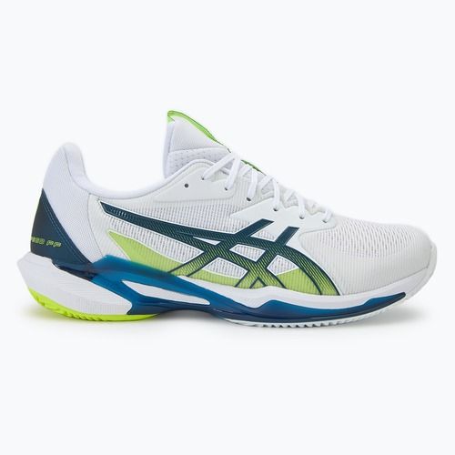 Încălțăminte de tenis pentru bărbați ASICS Solution Speed FF 3 Clay white/mako blue