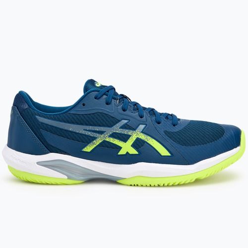 Încălțăminte de tenis pentru bărbați ASICS Solution Swift FF 2 mako blue/safety yellow