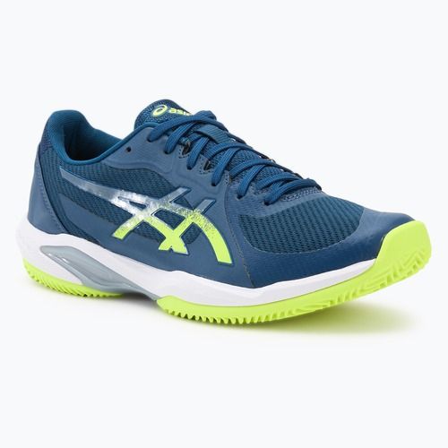 Încălțăminte de tenis pentru bărbați ASICS Solution Swift FF 2 Clay mako blue/safety yellow