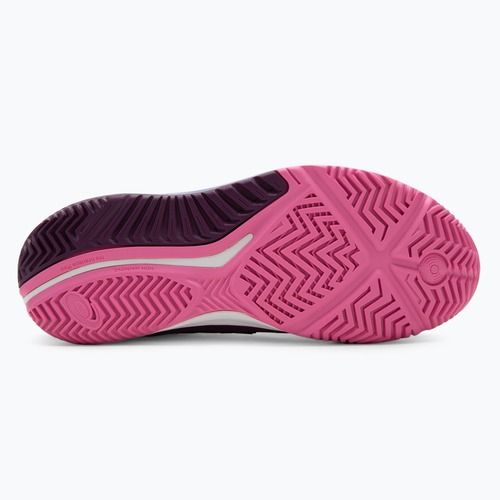 Încălțăminte de padel pentru femei ASICS Gel-Resolution 9 deep mauve/lime green