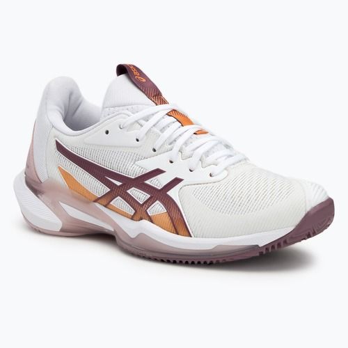 Încălțăminte de tenis pentru femei  ASICS Solution Speed FF 3 Clay white/dusty mauve