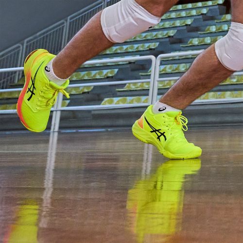 Încălțăminte pentru bărbați ASICS Netburner Ballistic FF 3 Paris safety yellow/black