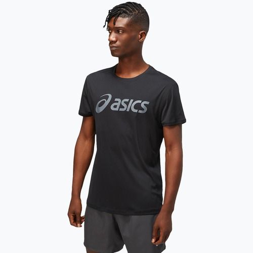Tricou de alergare pentru bărbați ASICS Core Top performance black/carrier grey