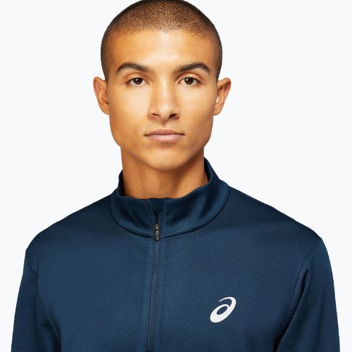 Bluză de alergare pentru bărbați ASICS Core 1/2 Zip Winter Top french blue