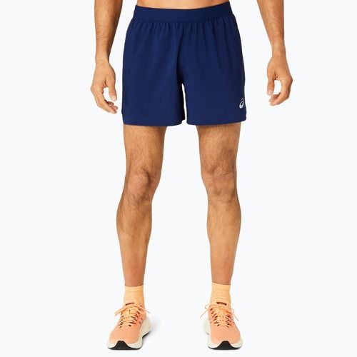 Pantaloni scurți de alergare pentru bărbați ASICS Road 2-N-1 5IN blue expense / birch