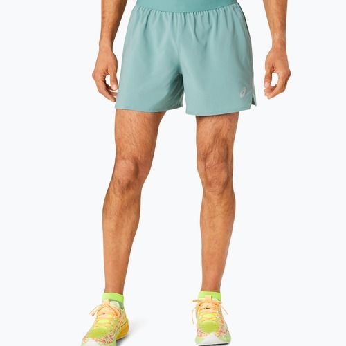 Pantaloni scurți de alergare pentru bărbați ASICS Road 5IN celadon