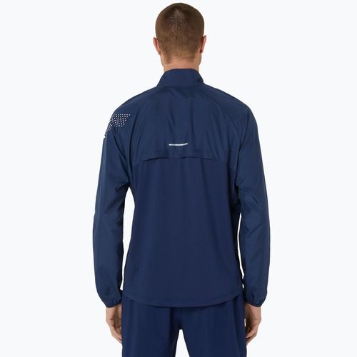 Jachetă de alergare pentru bărbați ASICS Icon blue expanse / birch