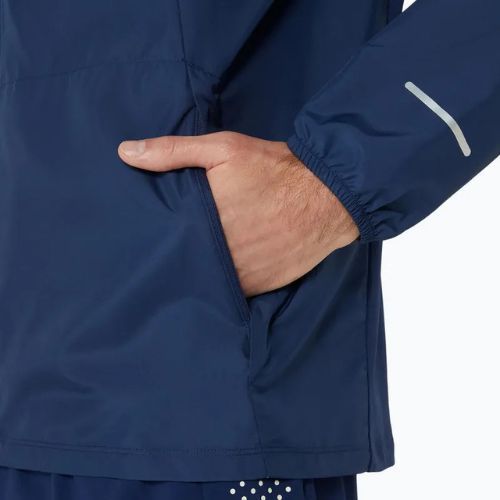 Jachetă de alergare pentru bărbați ASICS Icon blue expanse / birch