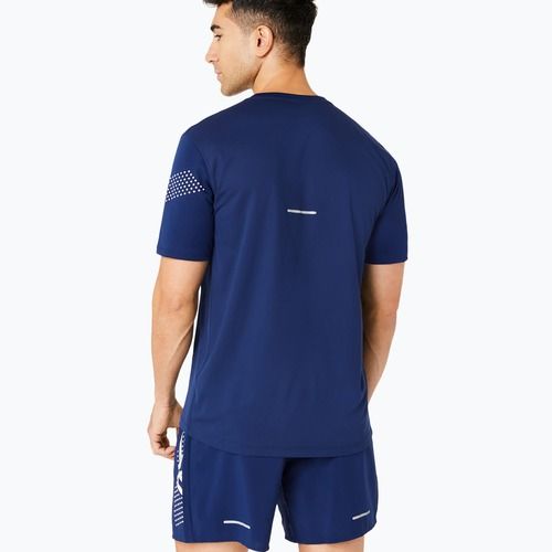 Tricou de alergare pentru bărbați ASICS Icon Top blue expanse/brich