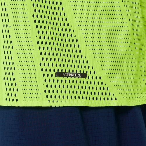 Tricou de alergare pentru bărbați ASICS Metarun Top safety yellow