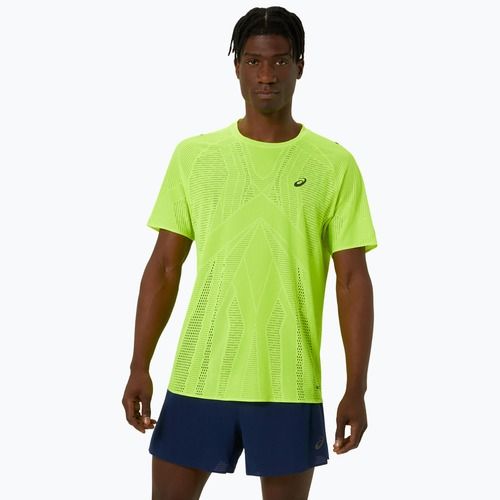 Tricou de alergare pentru bărbați ASICS Metarun Top safety yellow