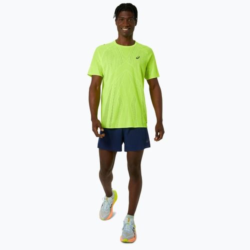 Tricou de alergare pentru bărbați ASICS Metarun Top safety yellow