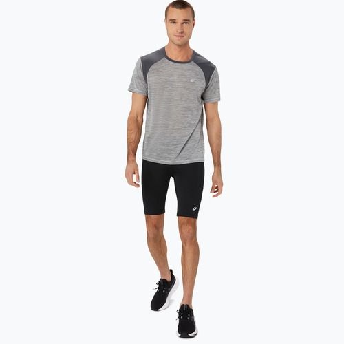 Tricou de alergare pentru bărbați ASICS Road Top piedmont grey/dark grey
