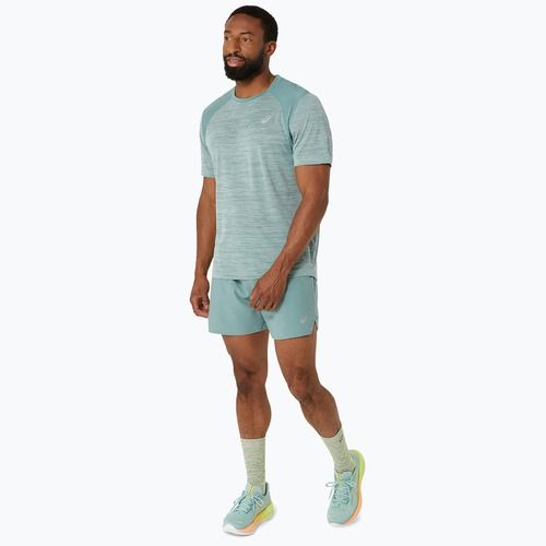 Tricou de alergare pentru bărbați ASICS Road Top light celadon/celadon