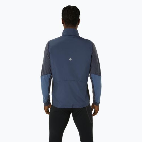 Vestă de alergare pentru bărbați ASICS Road Winter midnight