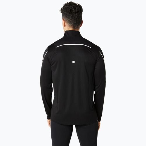 Longsleeve de alergare pentru bărbați ASICS Road Lite-Show 1/2 Zip performance black